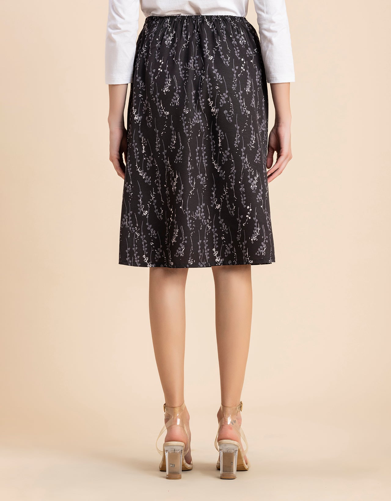 A-Line Skirt, Elastic Waist