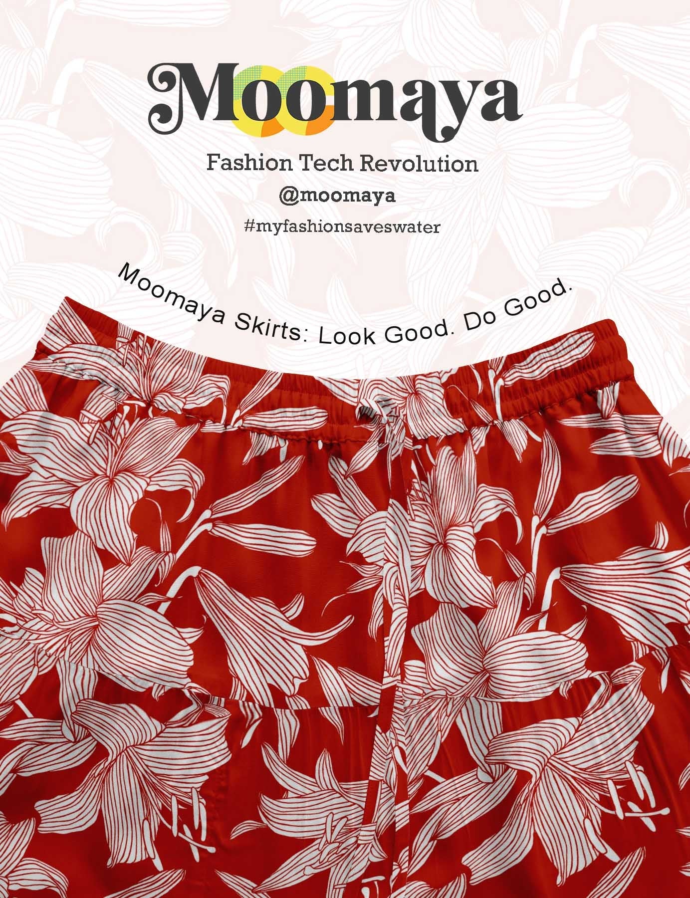 Women's Cotton Resort Skirt with Pockets | Tiered Maxi Summer Skirt