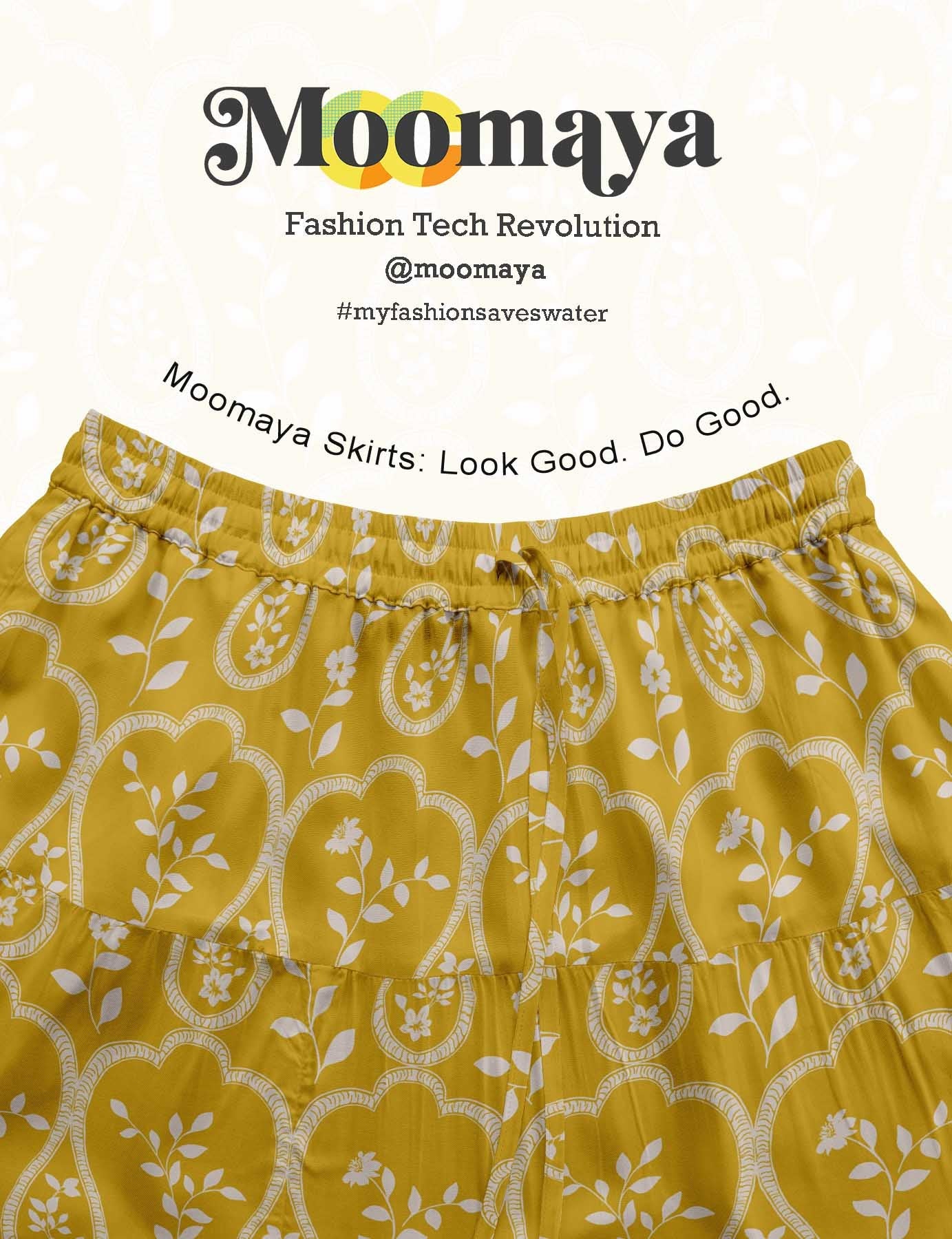 Women's Cotton  Tiered Maxi Summer Skirt | 40-Inch Vacation Wear