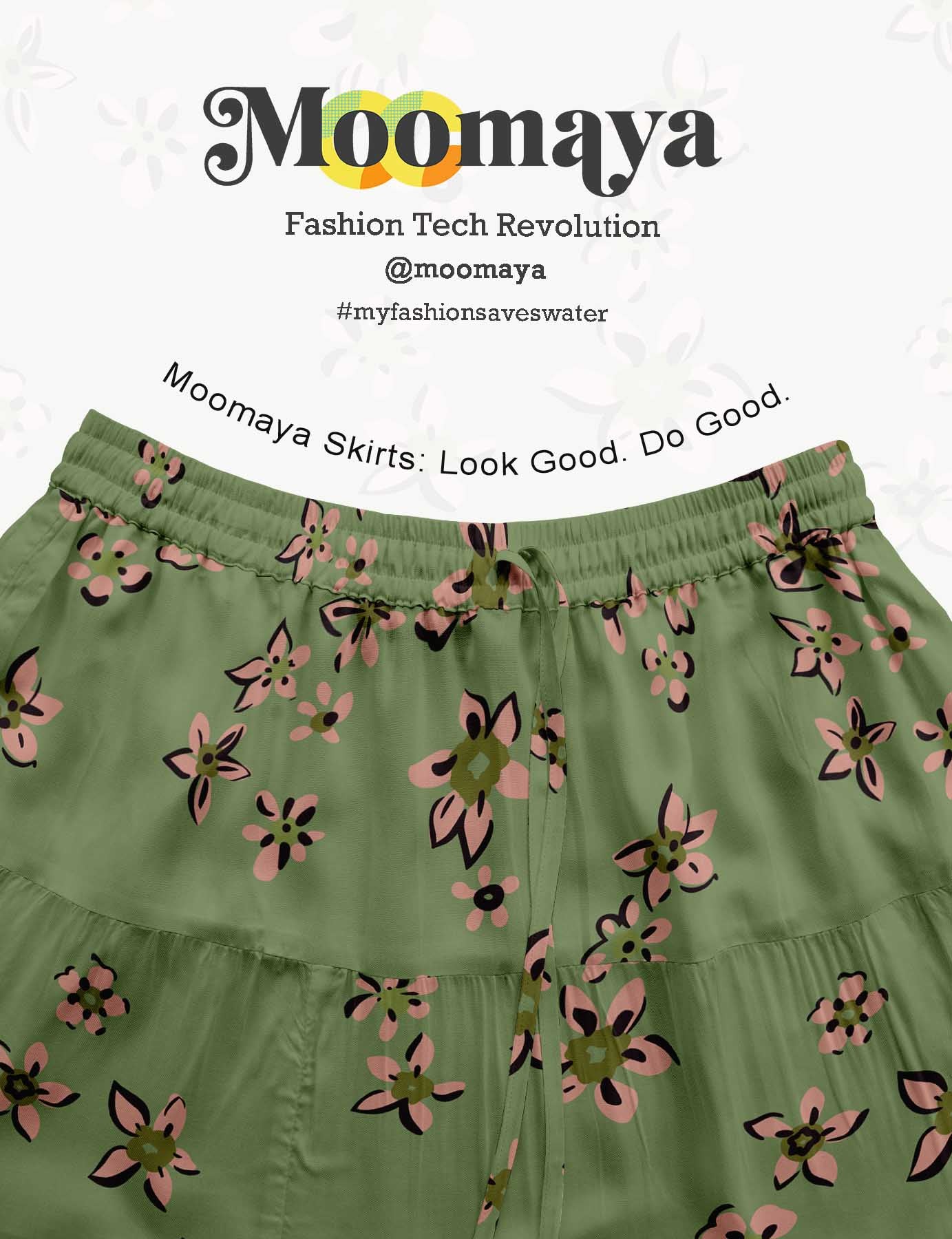 Women's Cotton  Tiered Maxi Summer Skirt | 40-Inch Vacation Wear