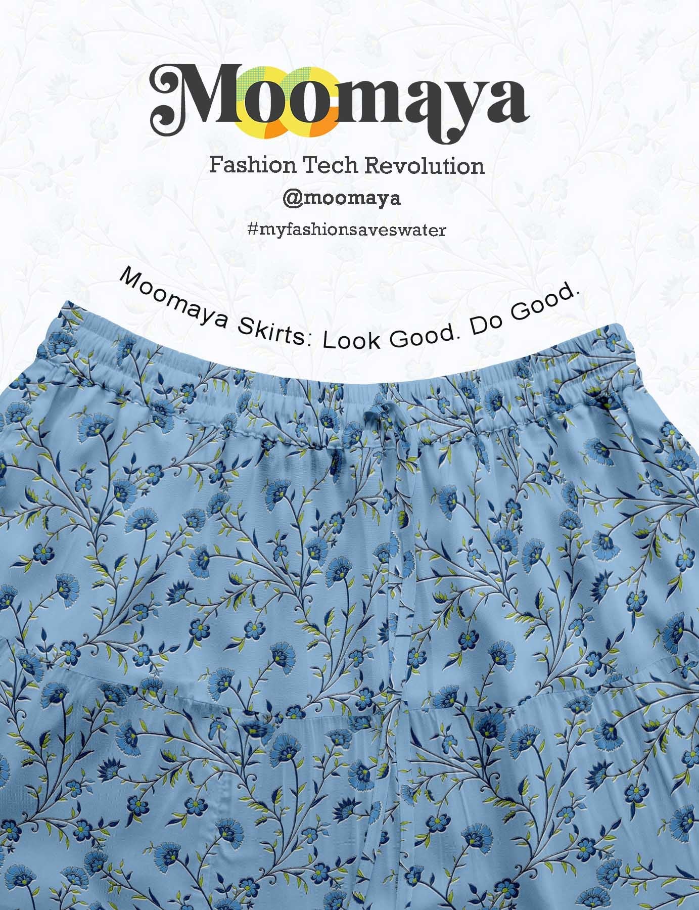 Women's Cotton  Skirt with Pockets | Flowy Vacation Outfit | Tiered Maxi Summer Skirt
