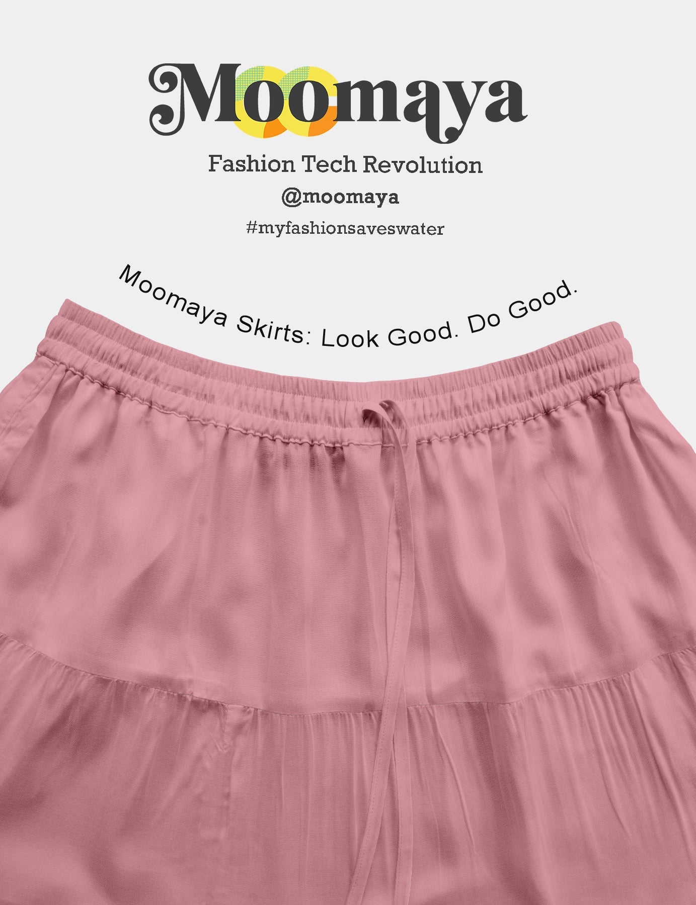 Women's Solid Cotton Maxi Skirt with Pockets Elastic Waist Resort Wear