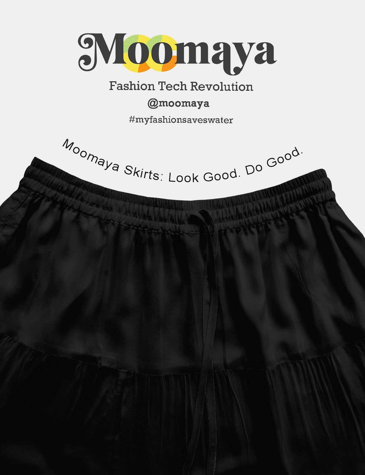 Women's Solid Cotton Maxi Skirt with Pockets Elastic Waist Resort Wear