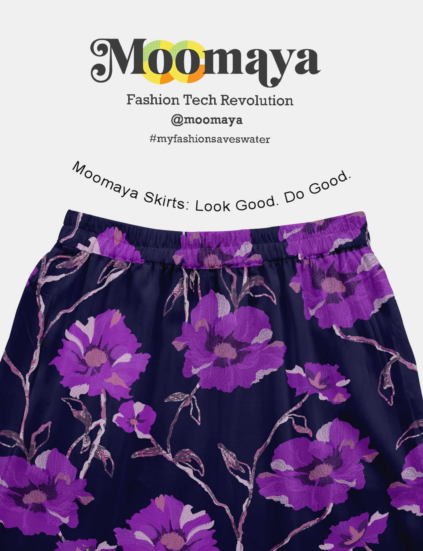 Women's Flowy Tiered Boho Skirt | Elastic Waist Resort Wear | Summer & Travel Outfit