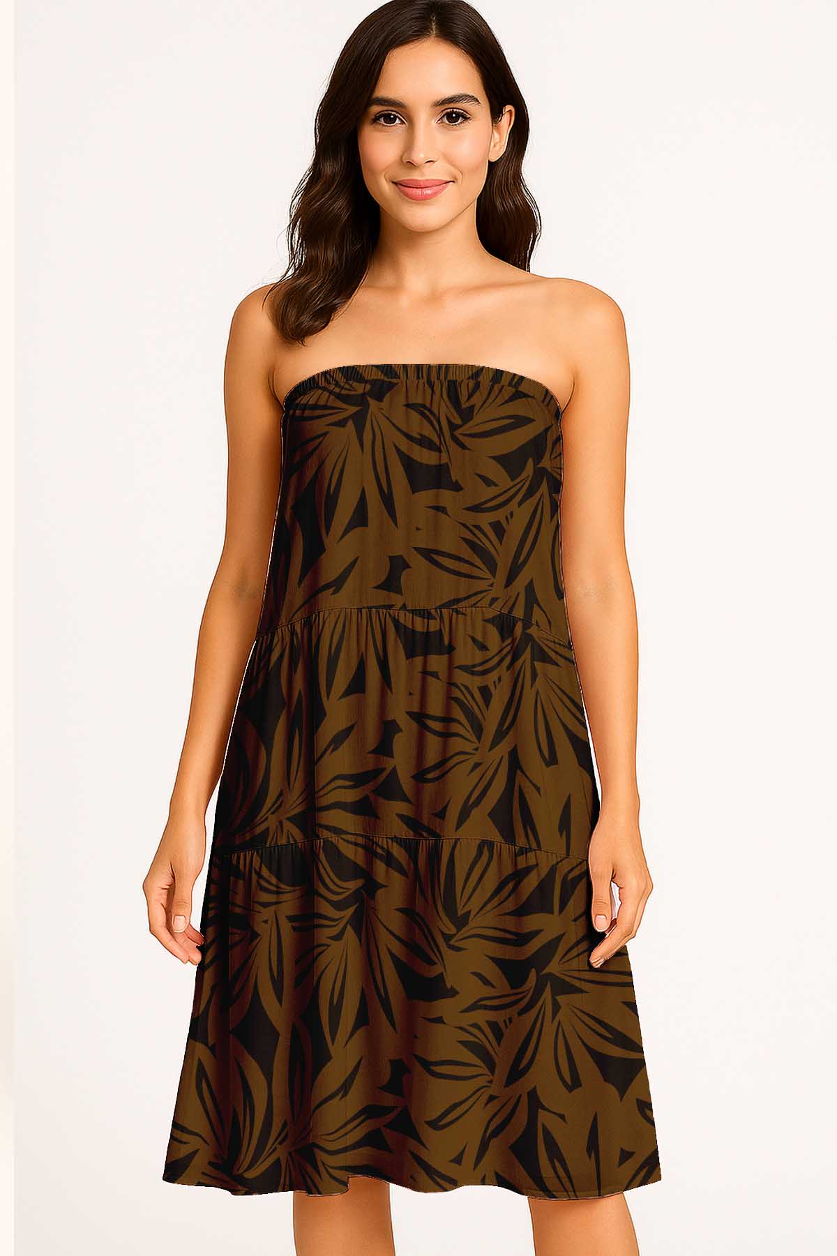 Flowy Tiered Boho Skirt | Women's Maxi Skirt with Pockets Summer & Travel Outfit