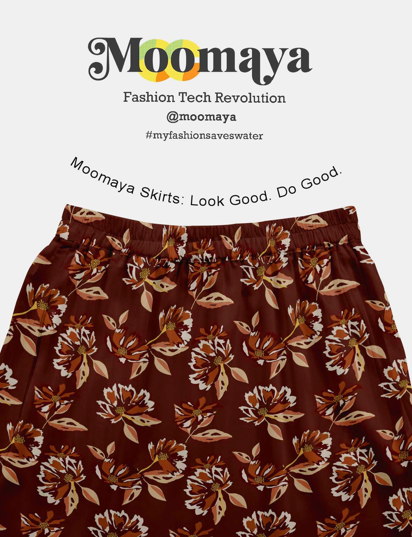 Women's Flowy Tiered Boho Skirt | Elastic Waist Resort Wear | Summer & Travel Outfit