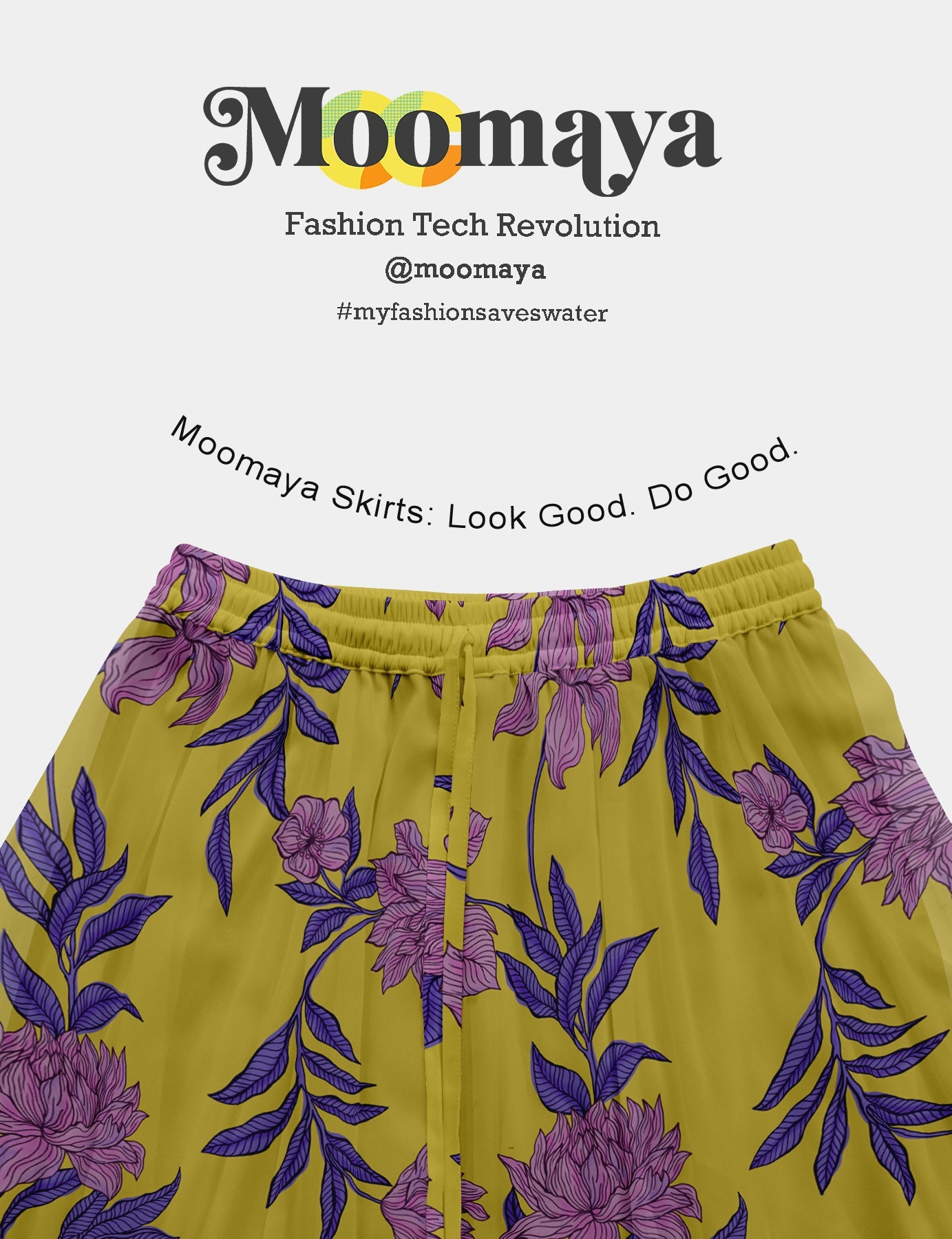 Women's Printed Skirt for Beach, Summer Outfits, High Waist Flowy Skirt
