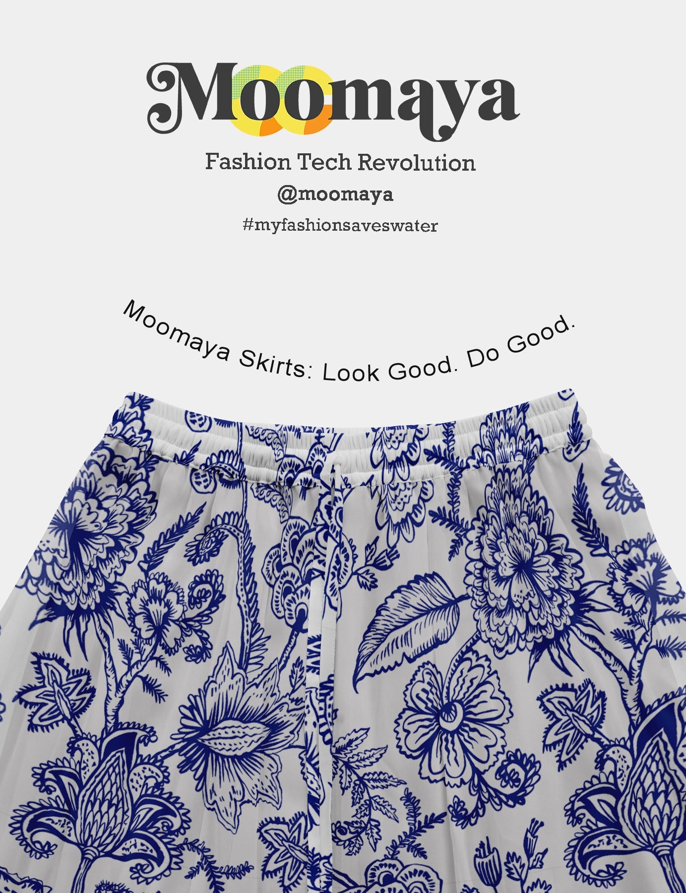 Women's Printed Skirt for Beach, Summer Outfits, High Waist Flowy Skirt