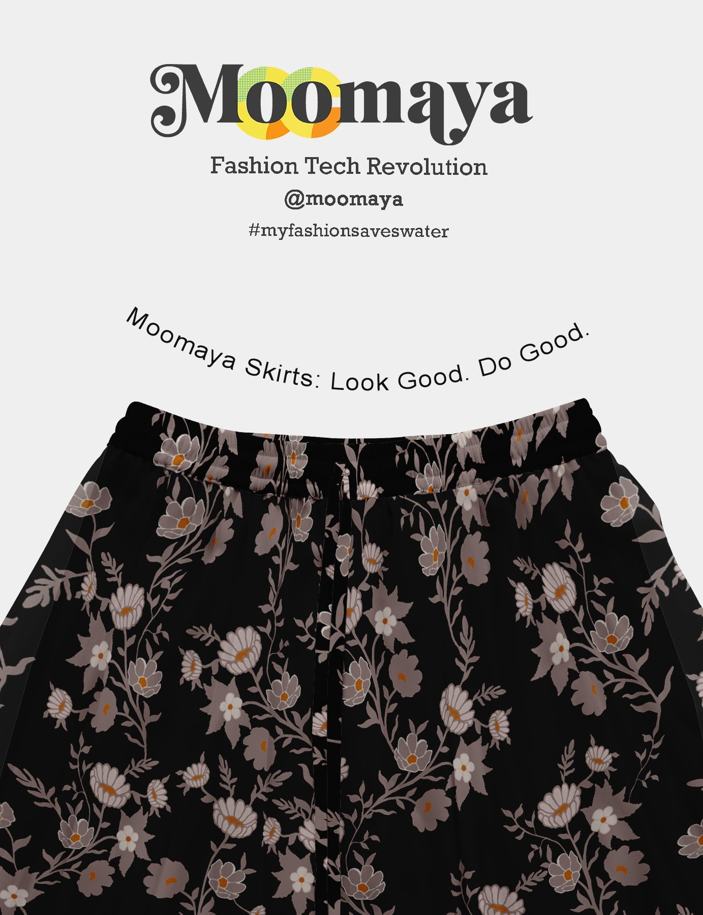 Women's Printed Skirt for Beach, Summer Outfits, High Waist Flowy Skirt