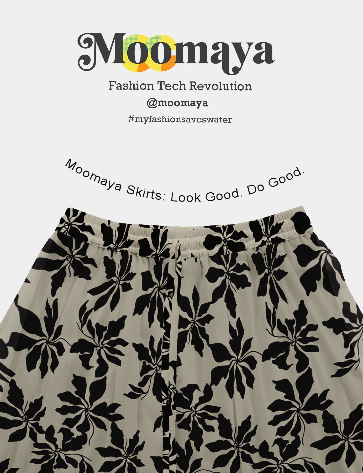 Women's Maxi Skirt with Lining - 40" Summer Outfits, High Waist Flowy Skirt