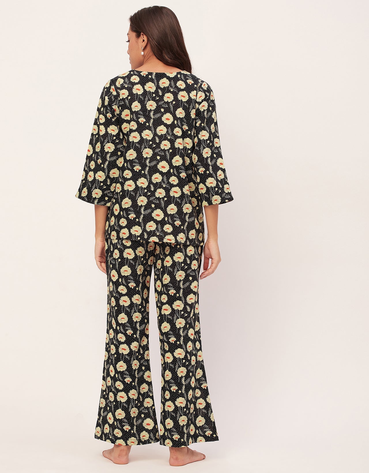 Night Suit, Printed Cotton