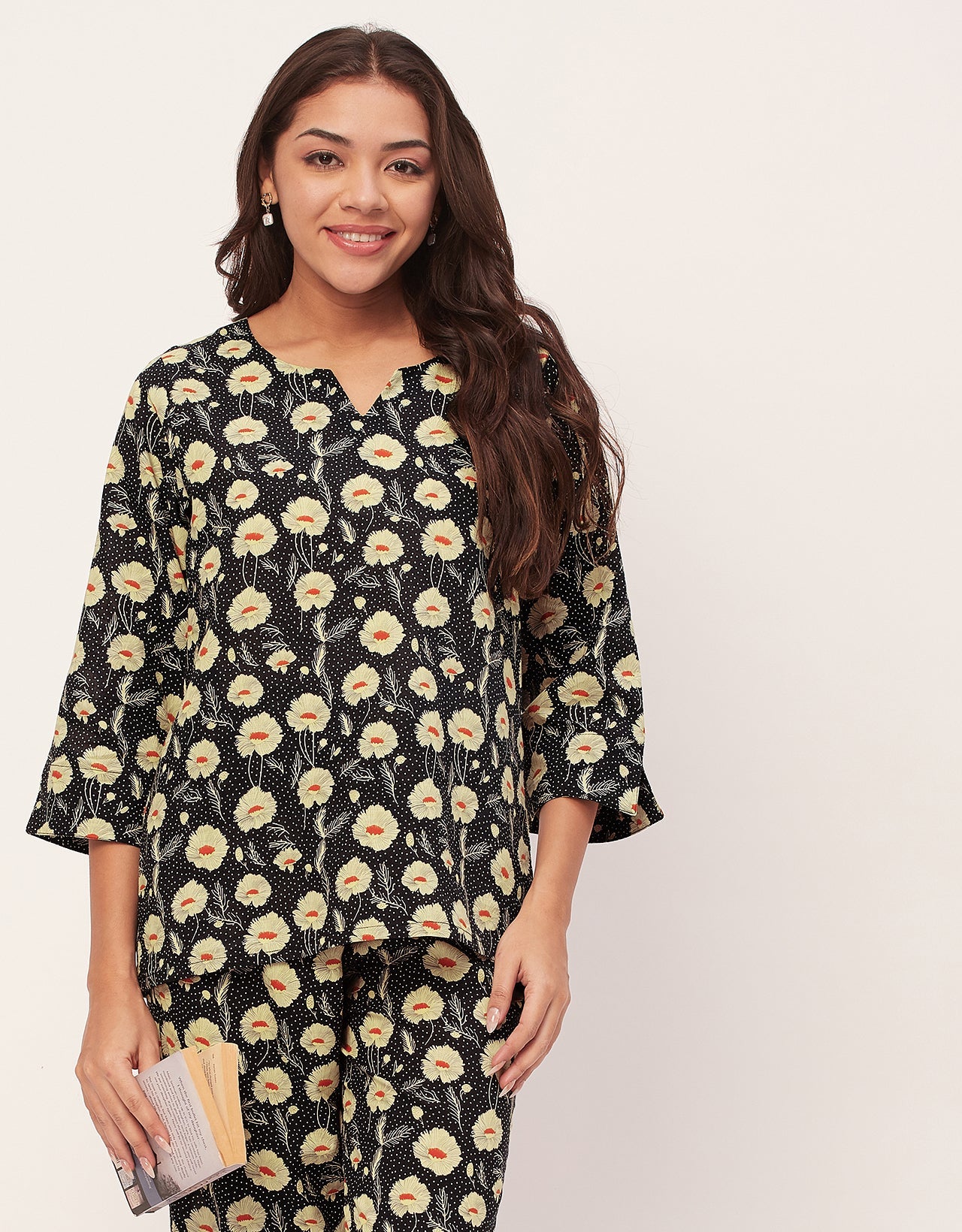Night Suit, Printed Cotton