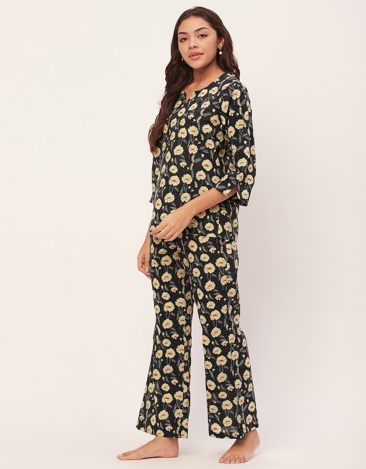 Night Suit, Printed Cotton