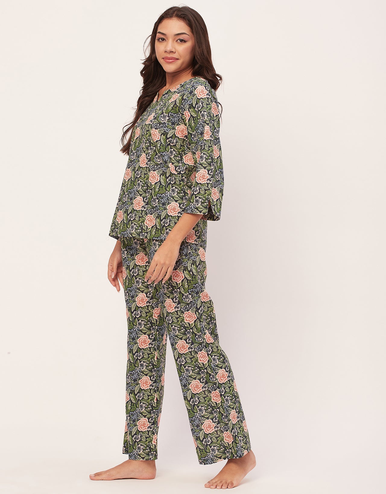 Night Suit, Printed Cotton