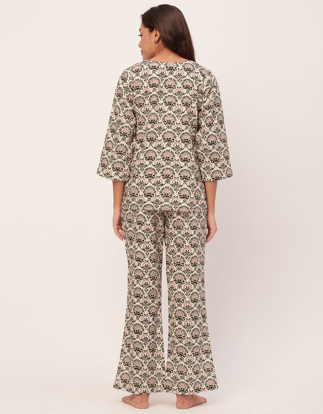 Night Suit, Printed Cotton