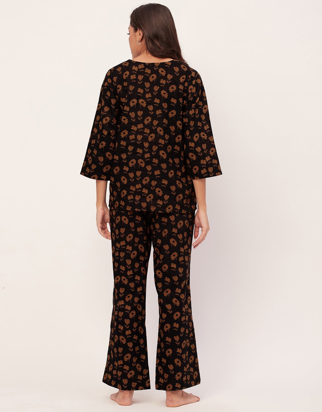 Night Suit, Printed Cotton