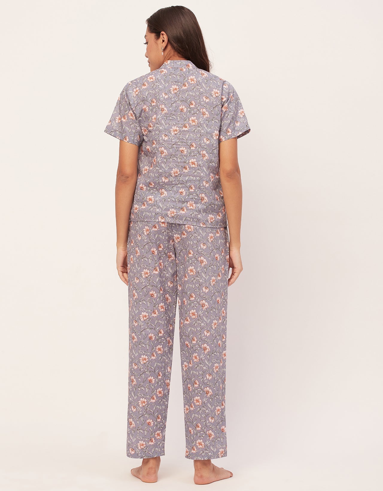 Printed Cotton Night Suits