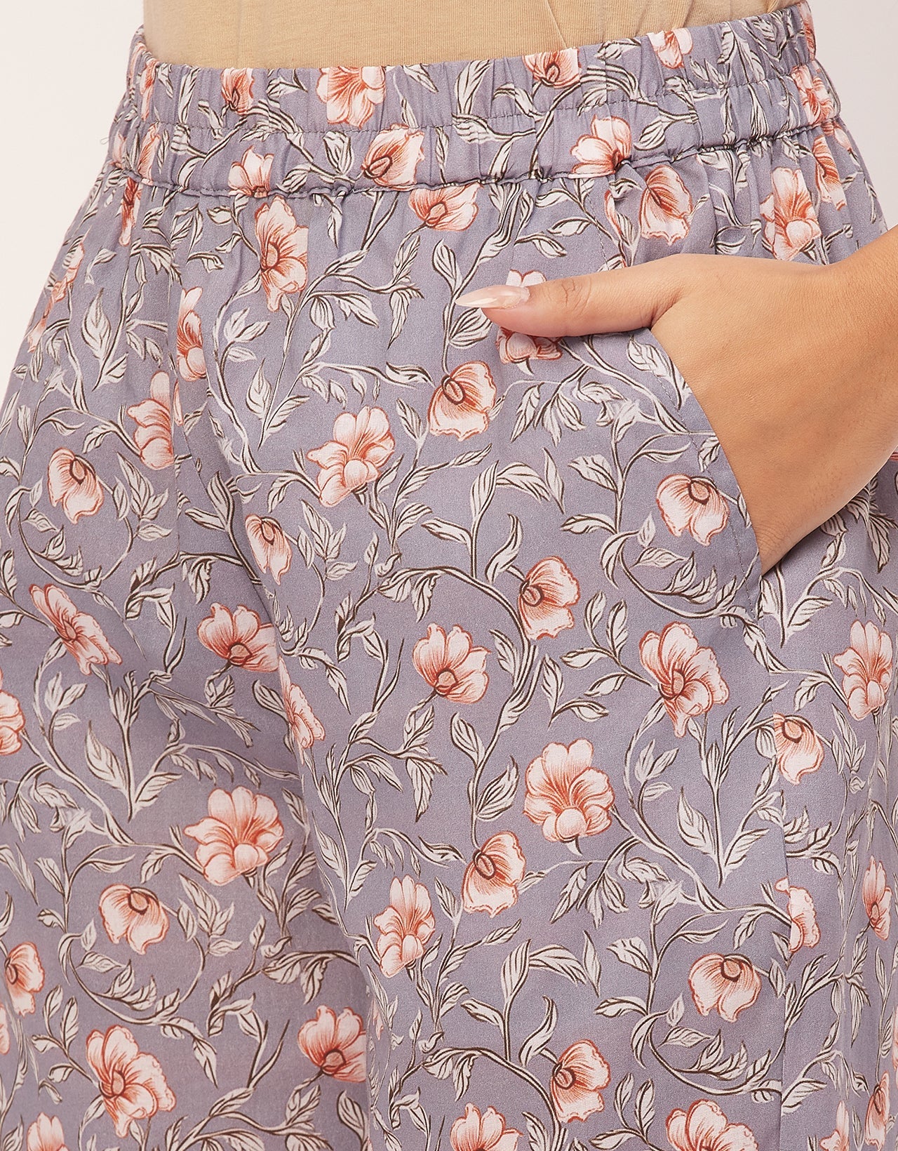 Printed Cotton Night Suits
