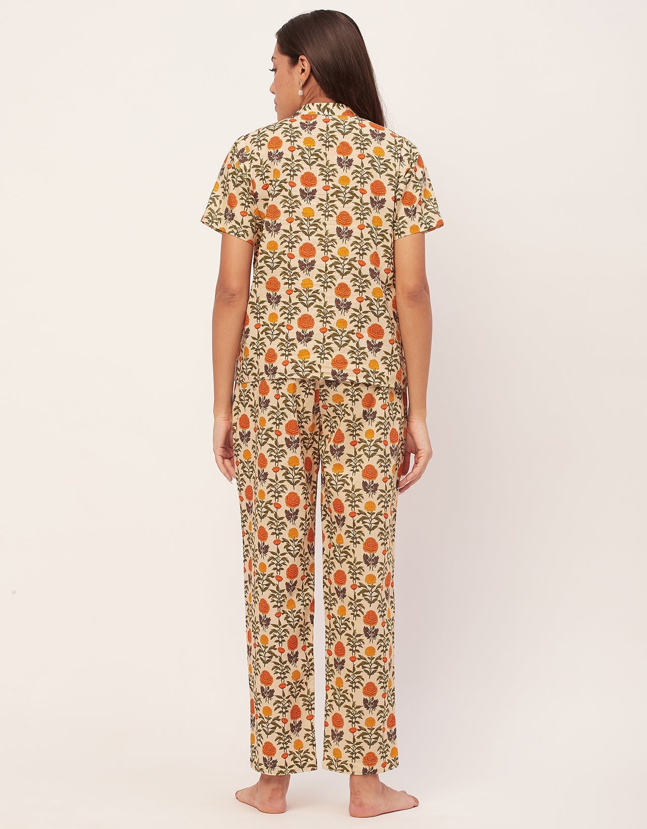 Printed Cotton Night Suits