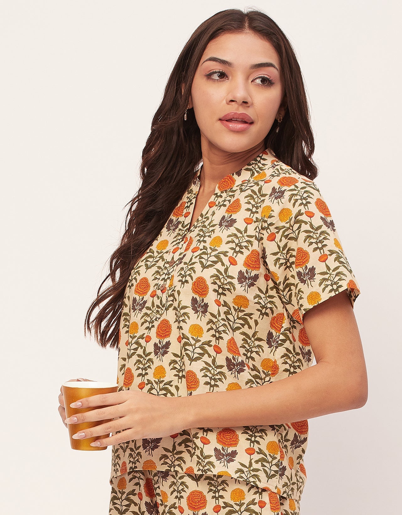 Printed Cotton Night Suits