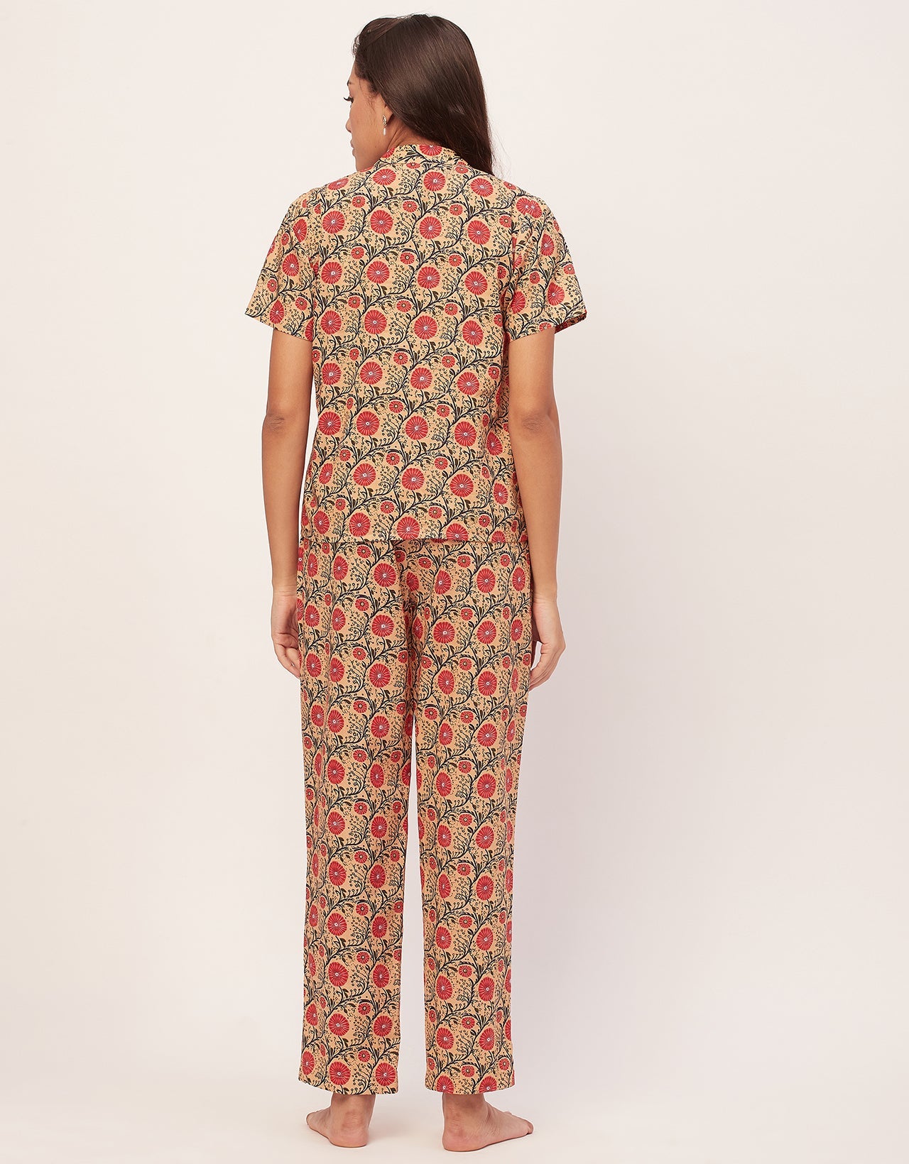 Printed Cotton Night Suits