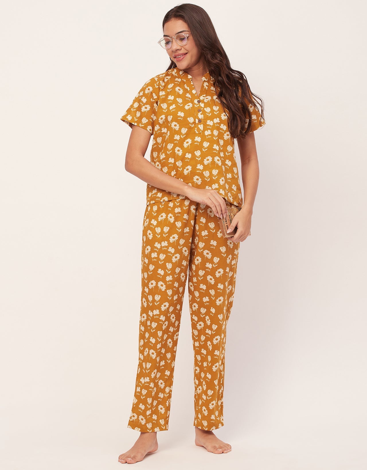 Printed Cotton Night Suits