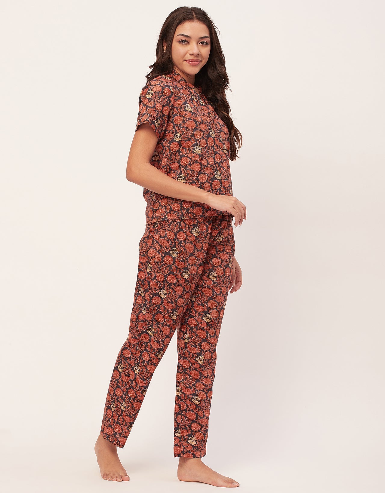 Printed Cotton Night Suits