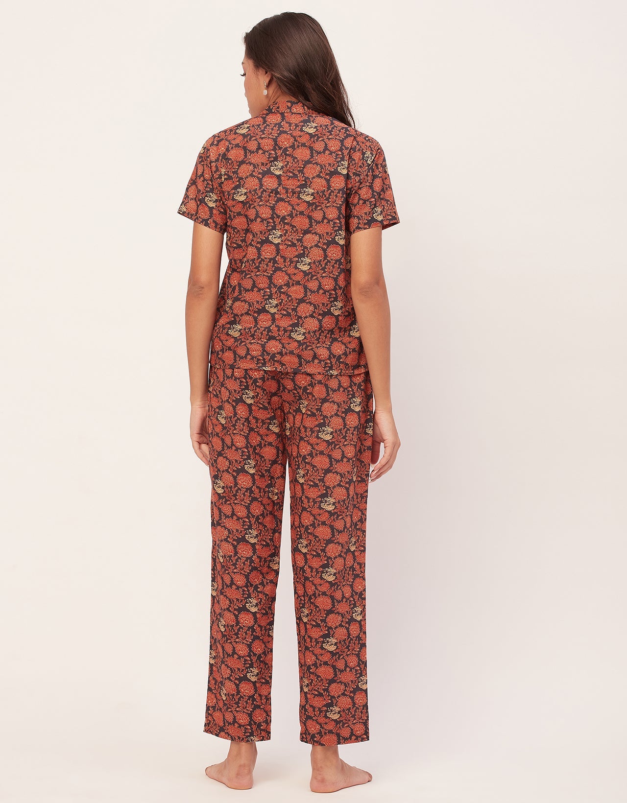 Printed Cotton Night Suits