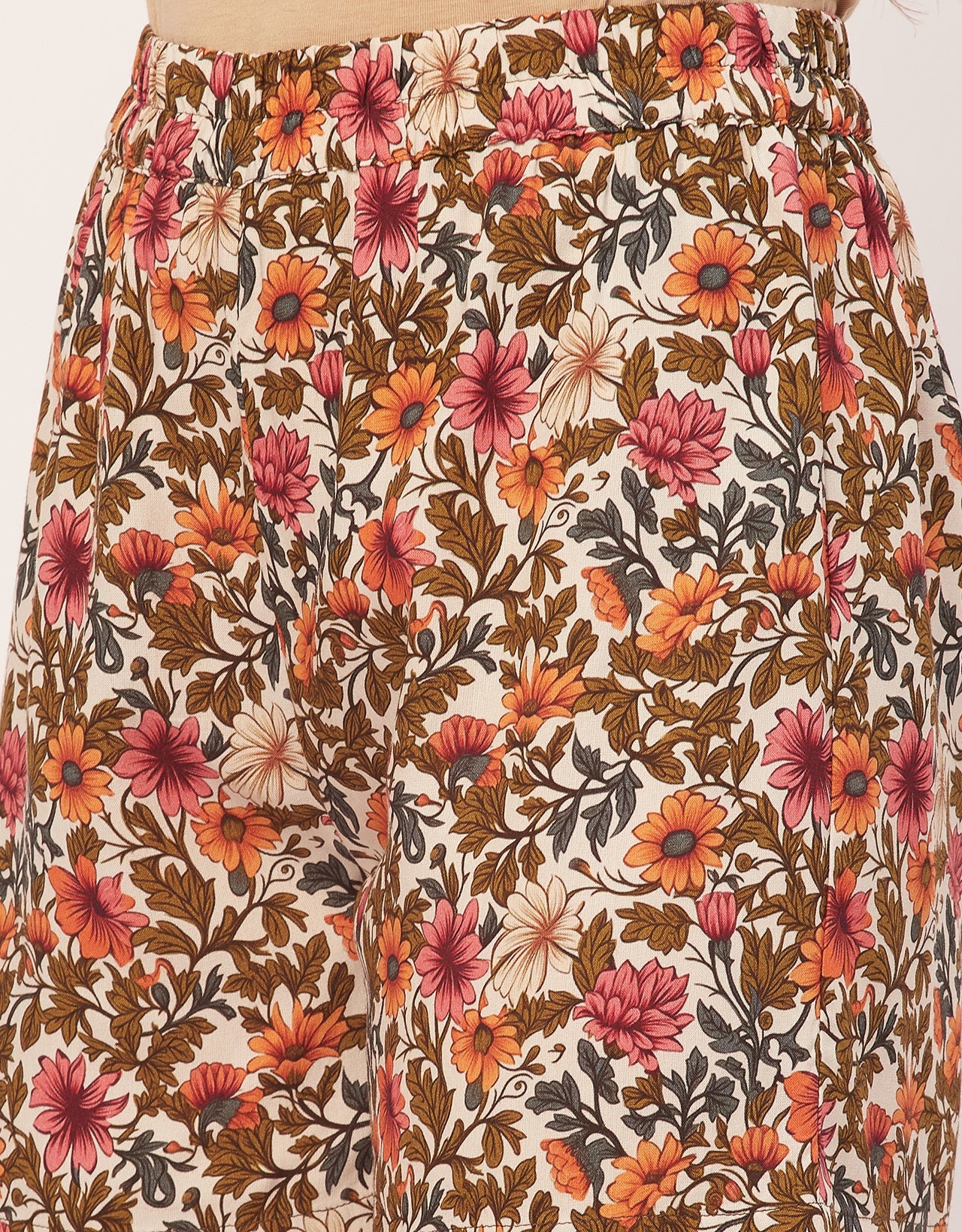 Printed Kaftan Shorts Set