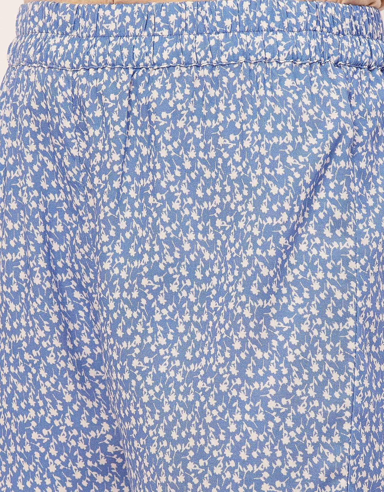 Printed Kaftan Shorts Set