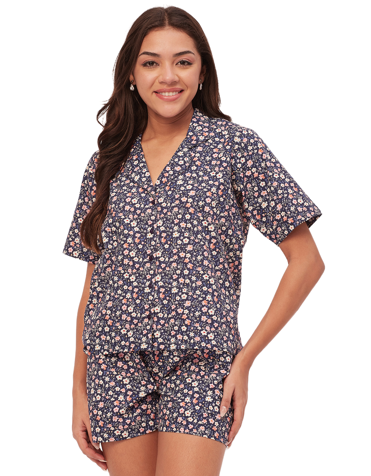 Shirt & Shorts Set, Printed