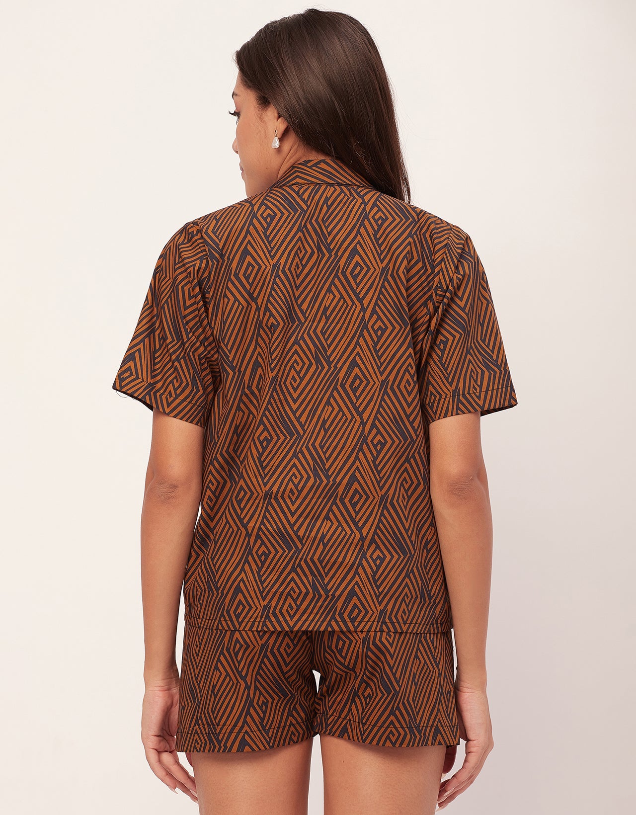 Shirt & Shorts Set, Printed