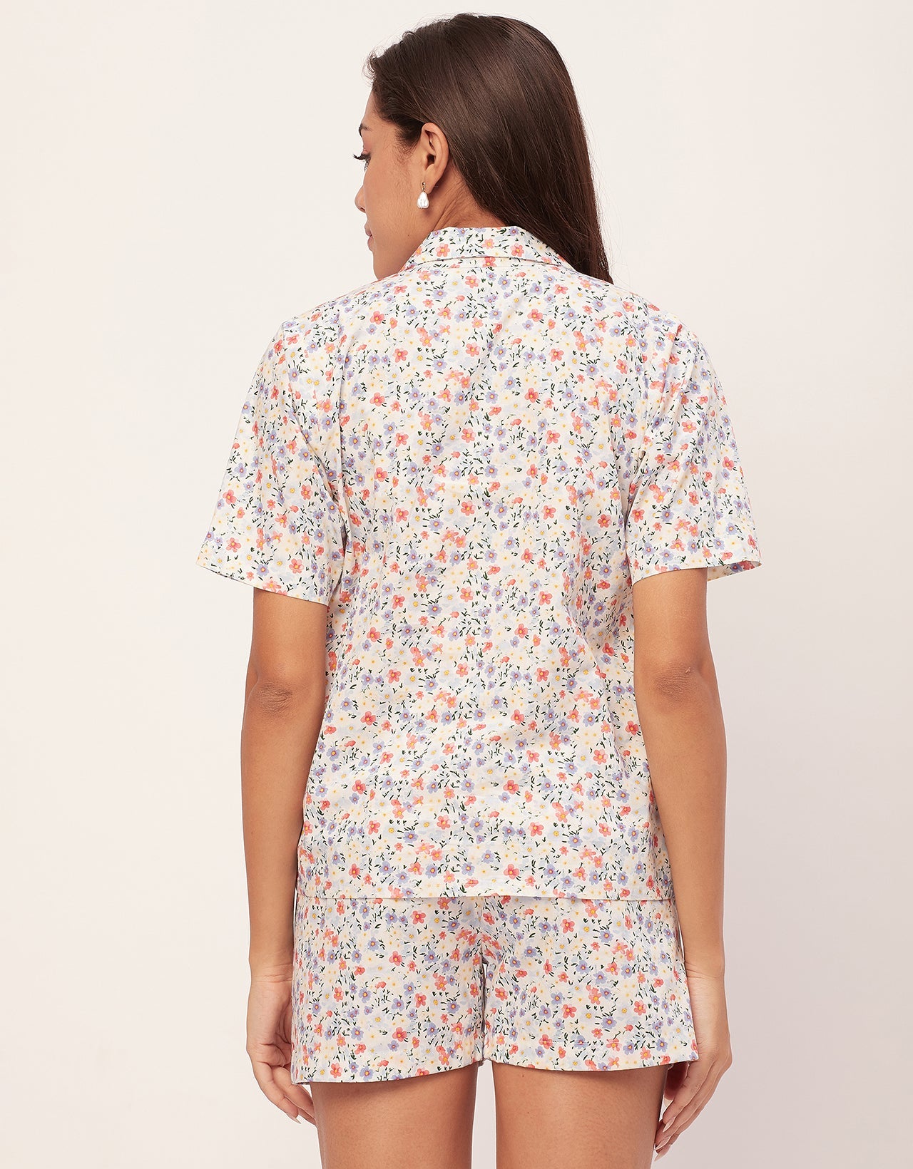Shirt & Shorts Set, Printed