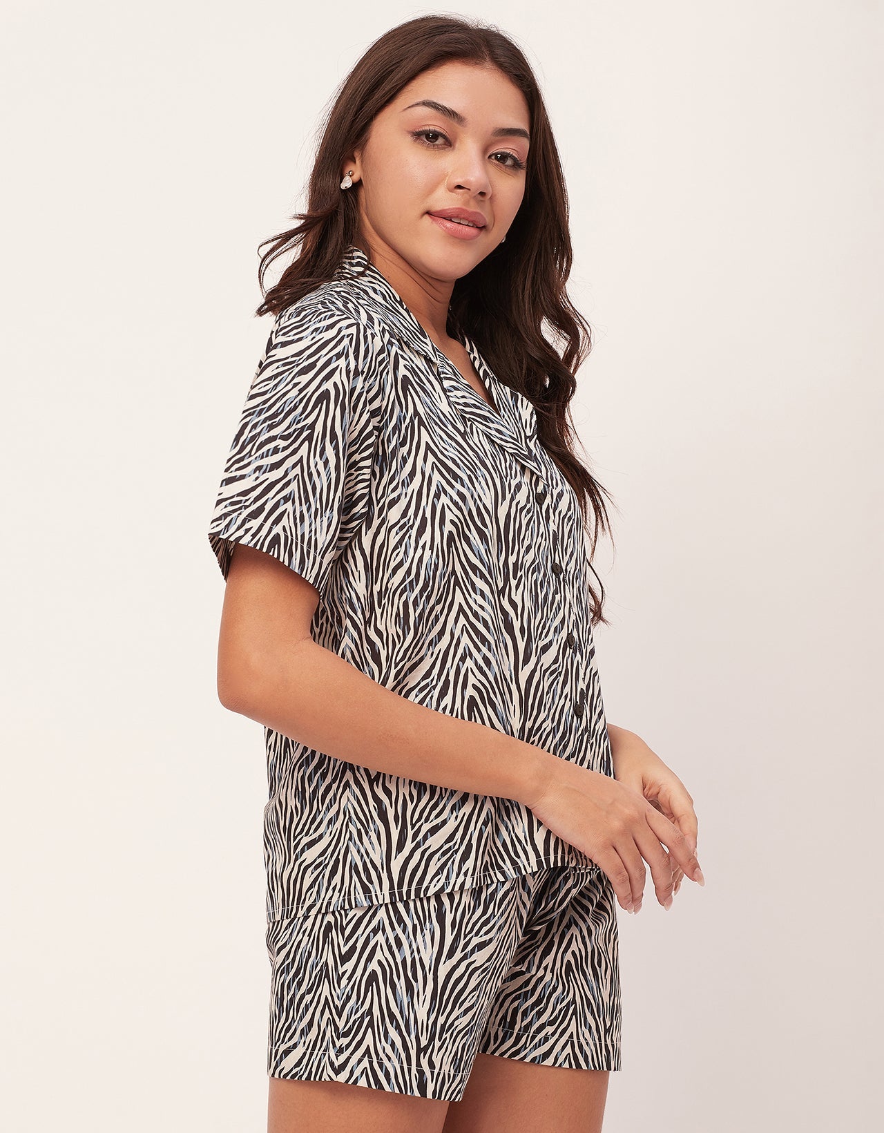 Shirt & Shorts Set, Printed