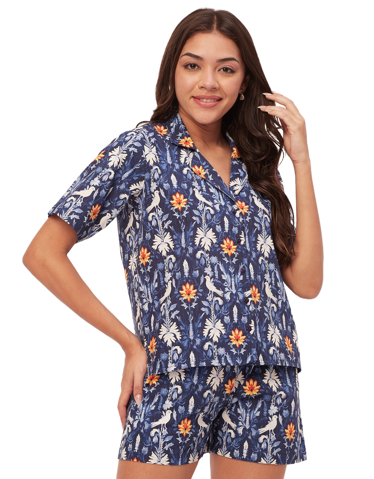 Shirt & Shorts Set, Printed