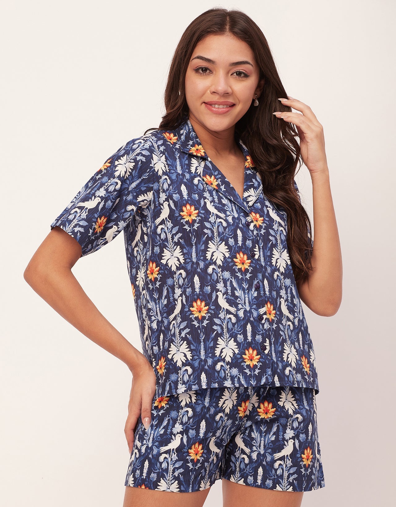 Shirt & Shorts Set, Printed