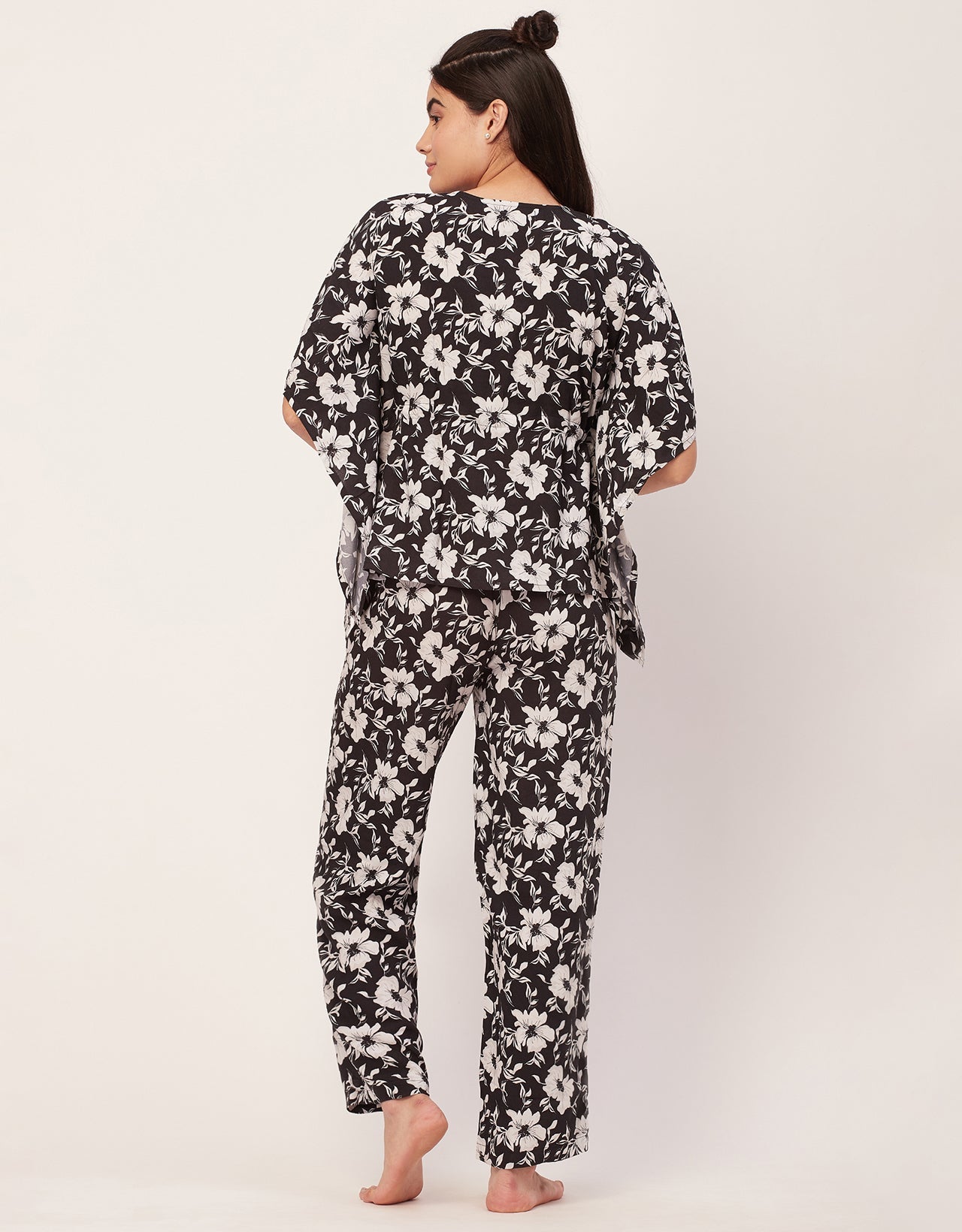 Printed Kaftan Top Set