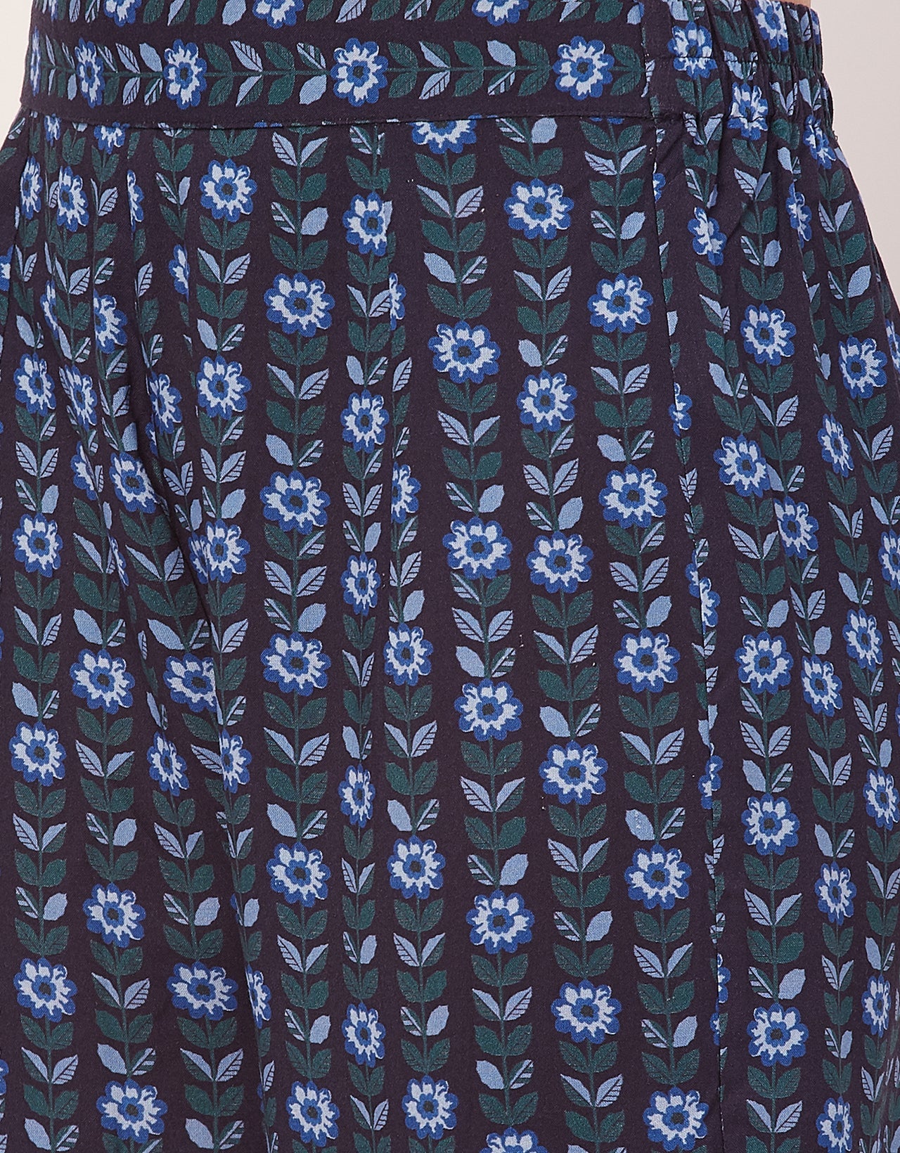 Printed Kaftan Top Set