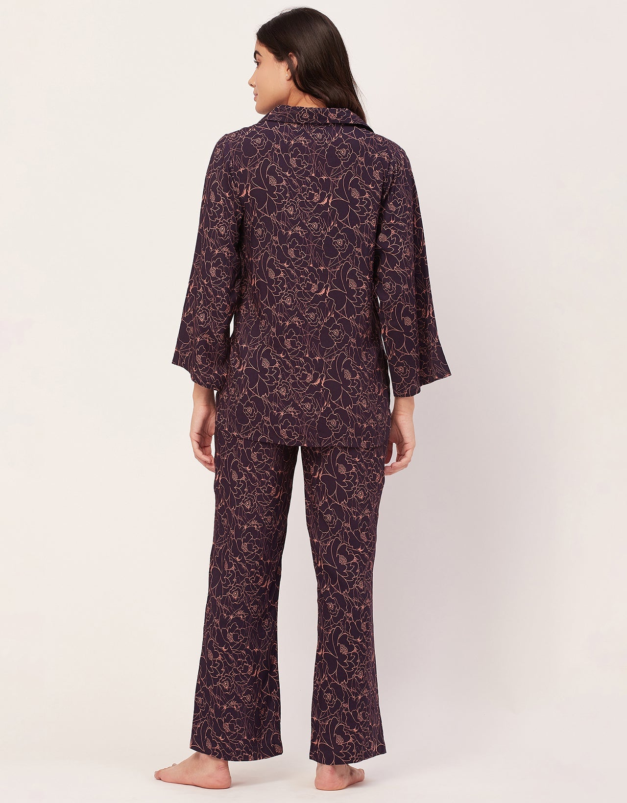 Night Suit, Printed Rayon
