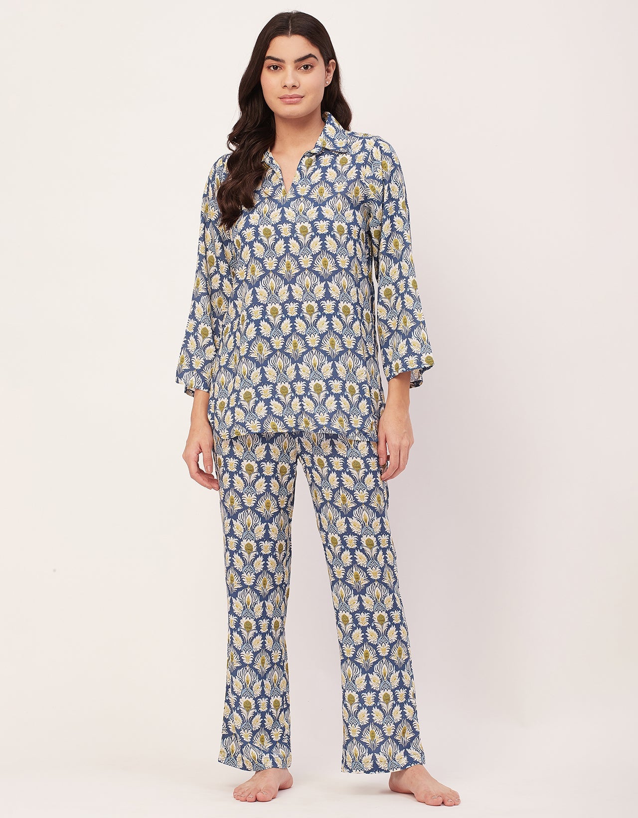 Night Suit, Printed Rayon