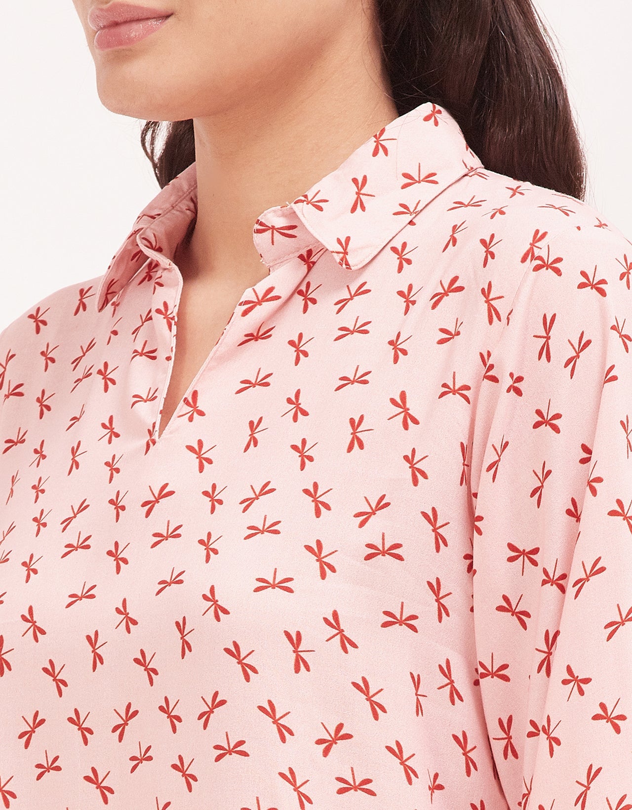 Night Suit, Printed Rayon