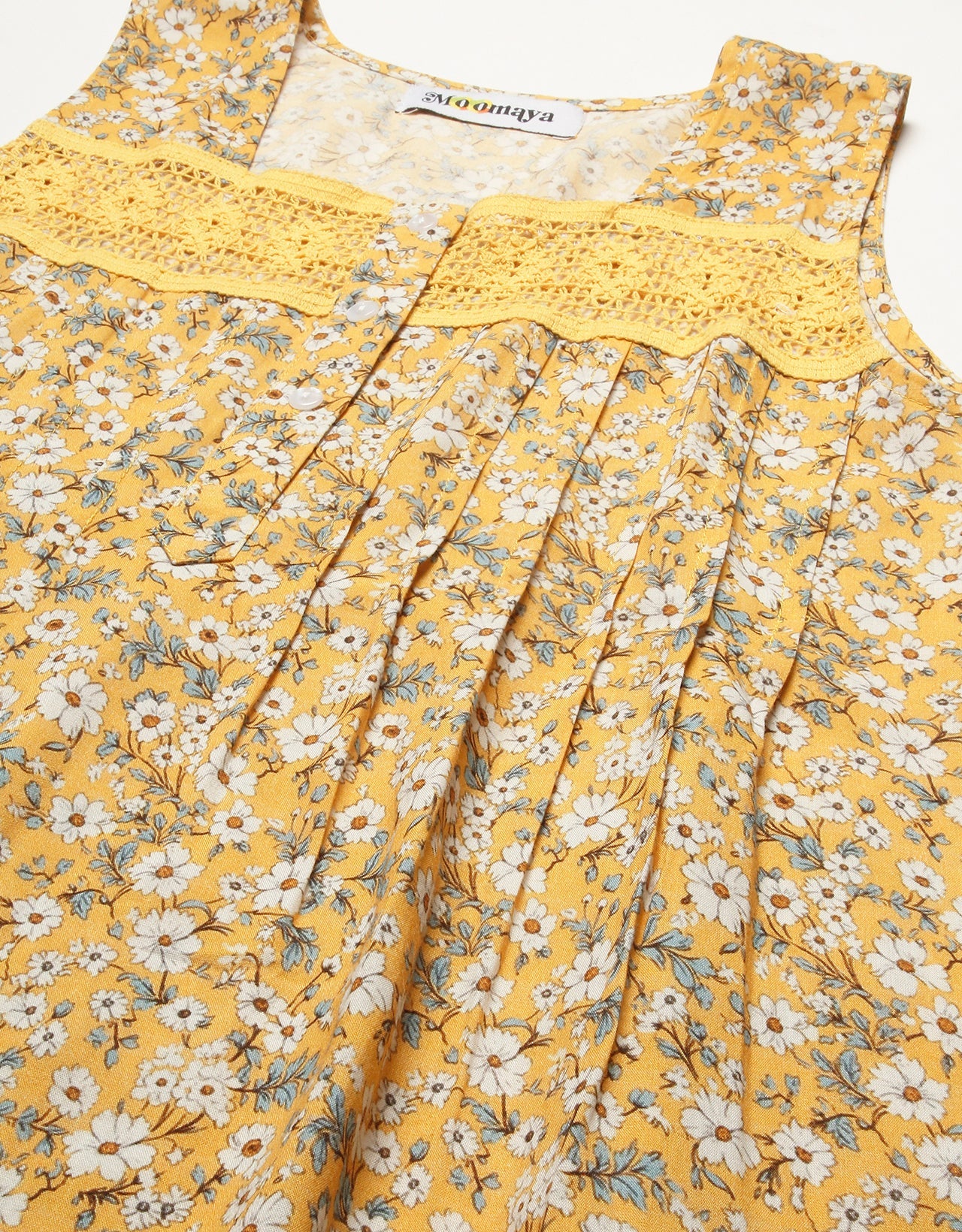 Sleeveless Nightdress, Printed