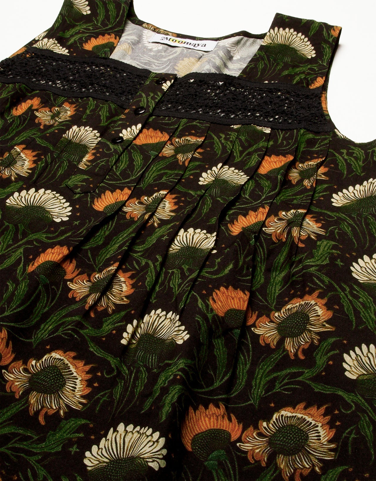 Sleeveless Nightdress, Printed