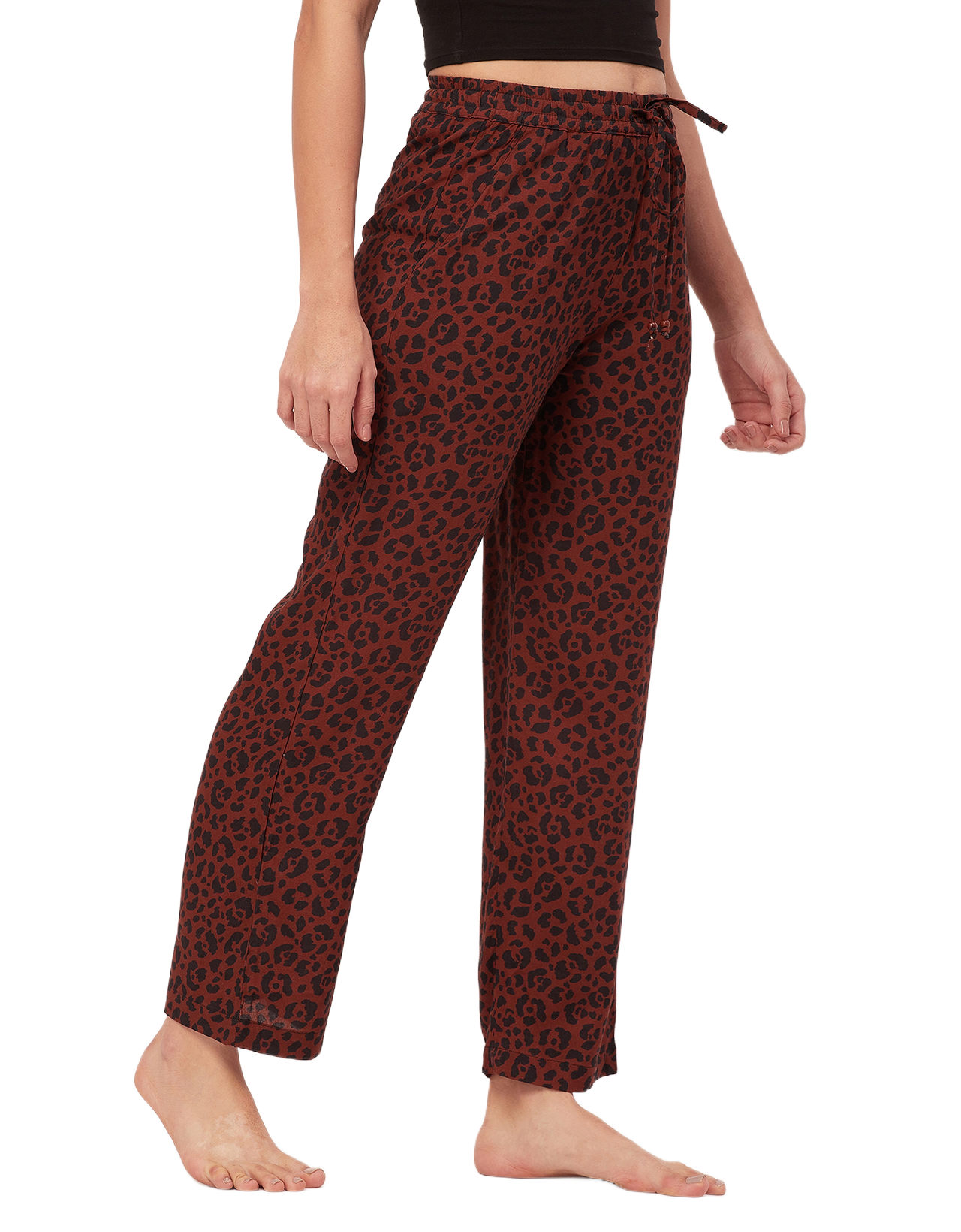 Elastic Waist Pajamas, Printed