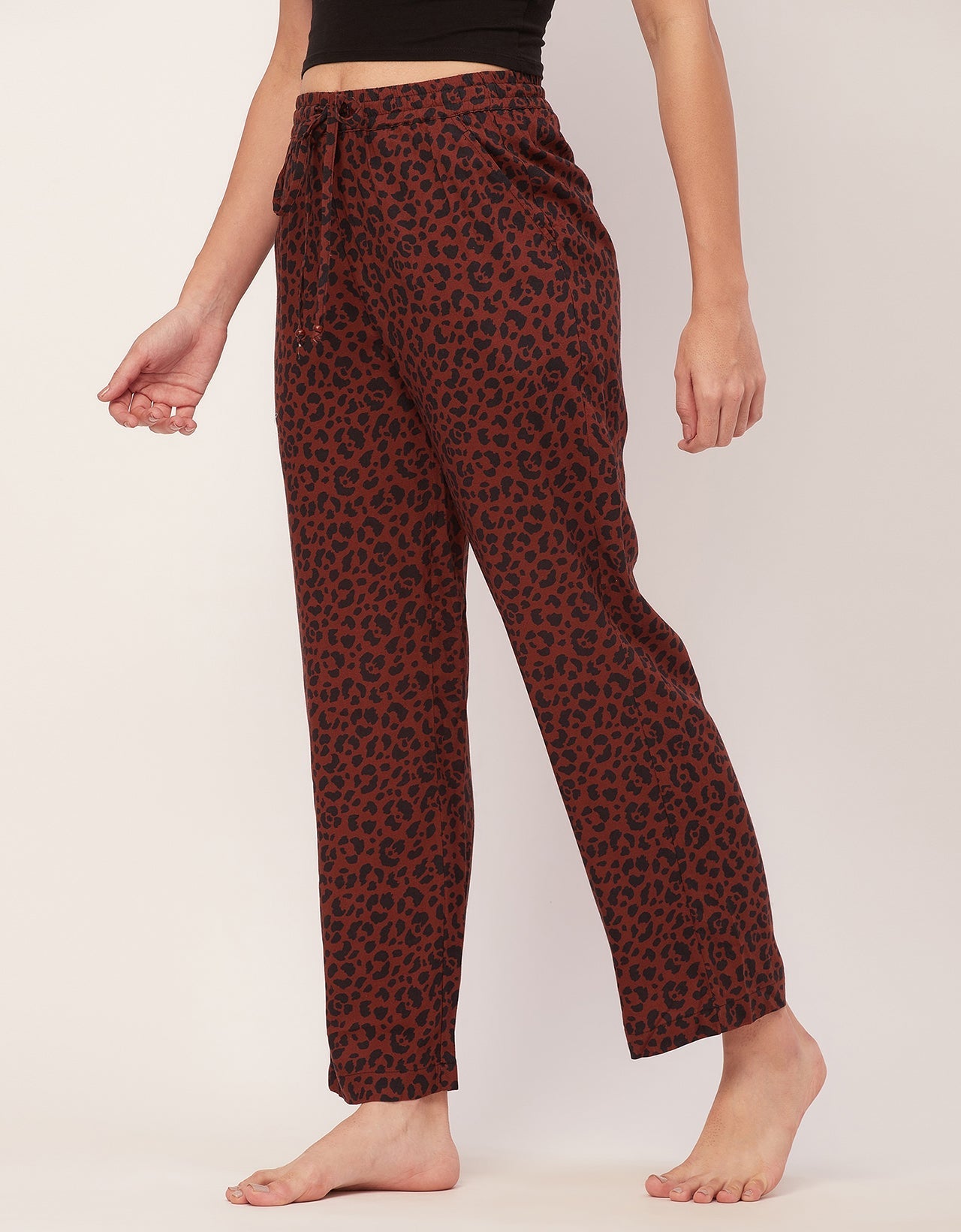 Elastic Waist Pajamas, Printed