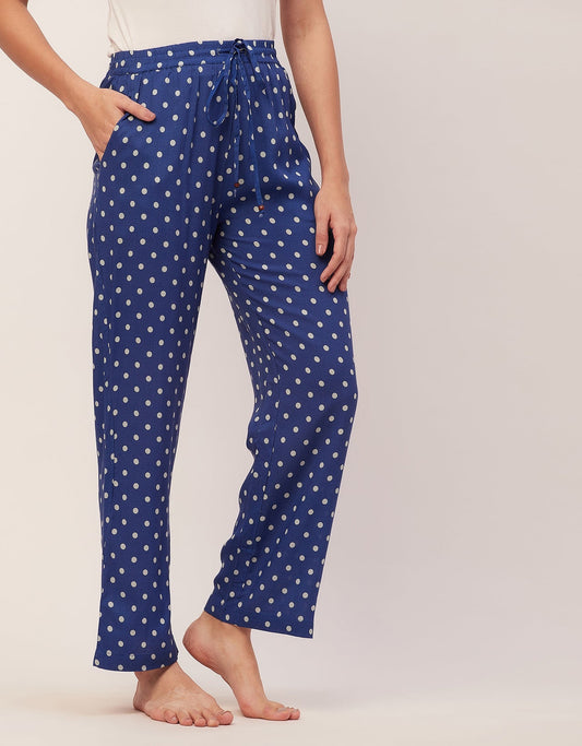 Elastic Waist Pajamas, Printed
