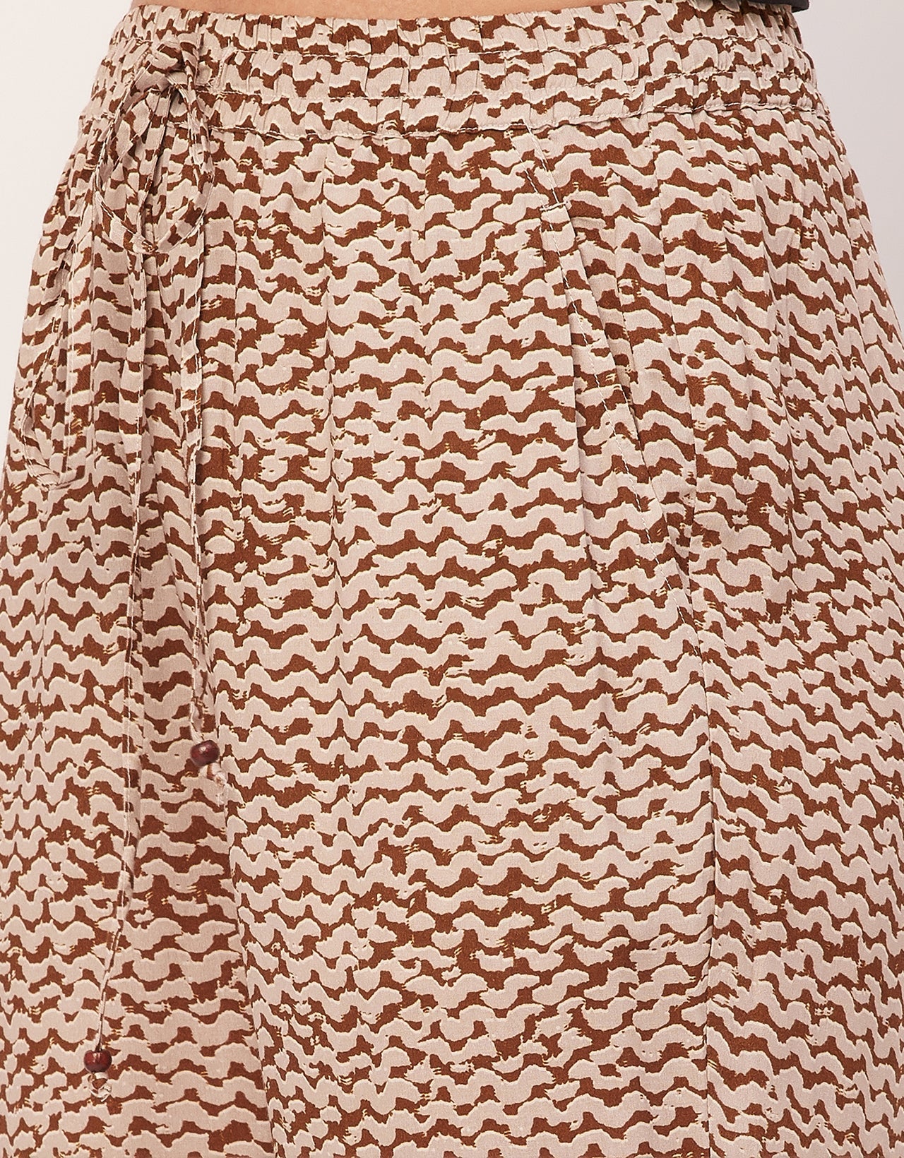 Elastic Waist Pajamas, Printed