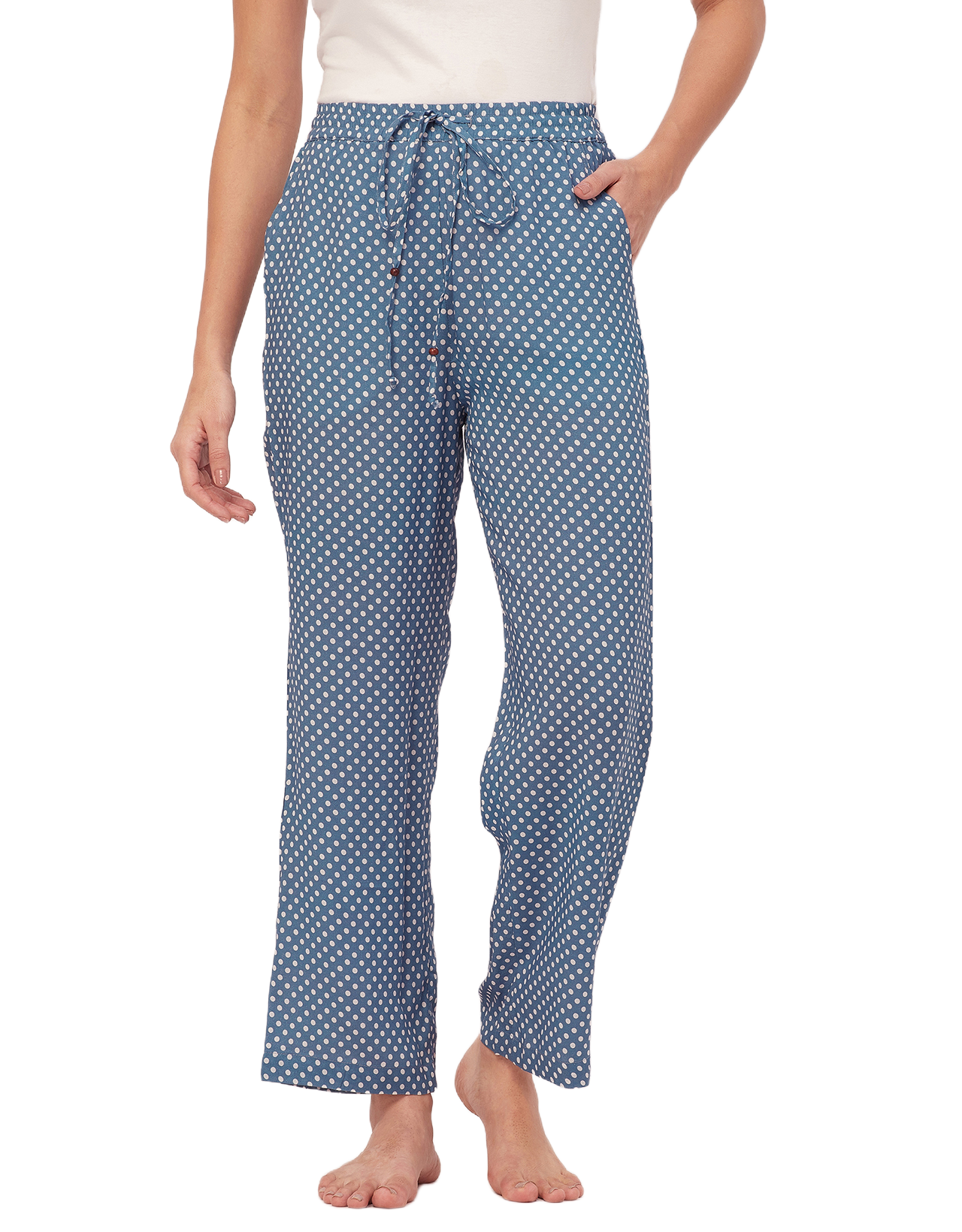 Elastic Waist Pajamas, Printed