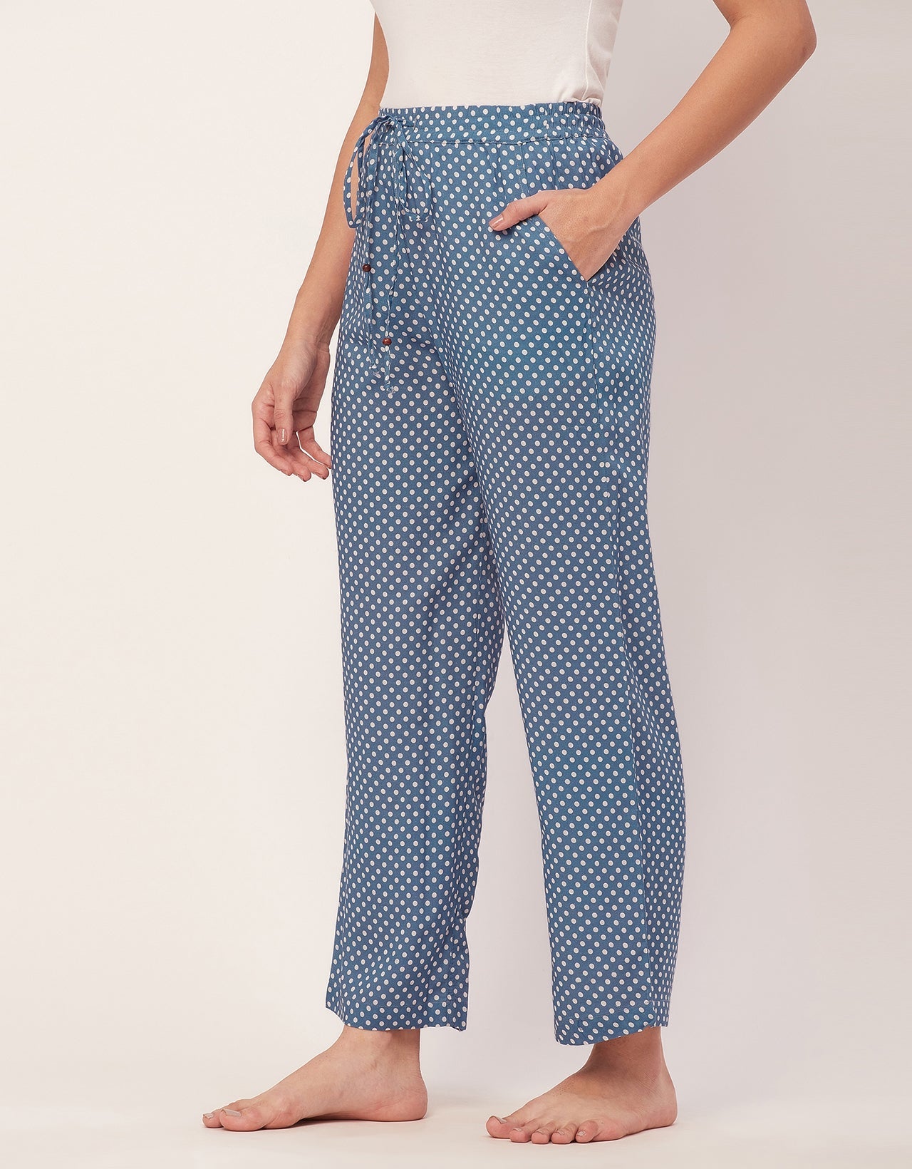 Elastic Waist Pajamas, Printed