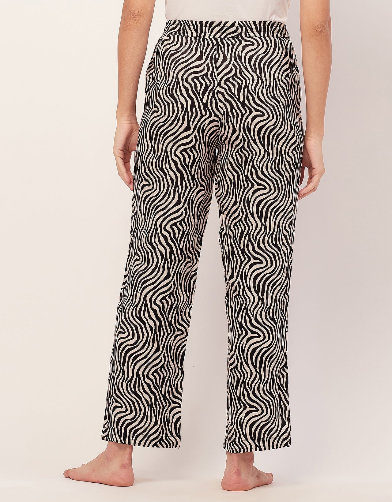 Elastic Waist Pajamas, Printed